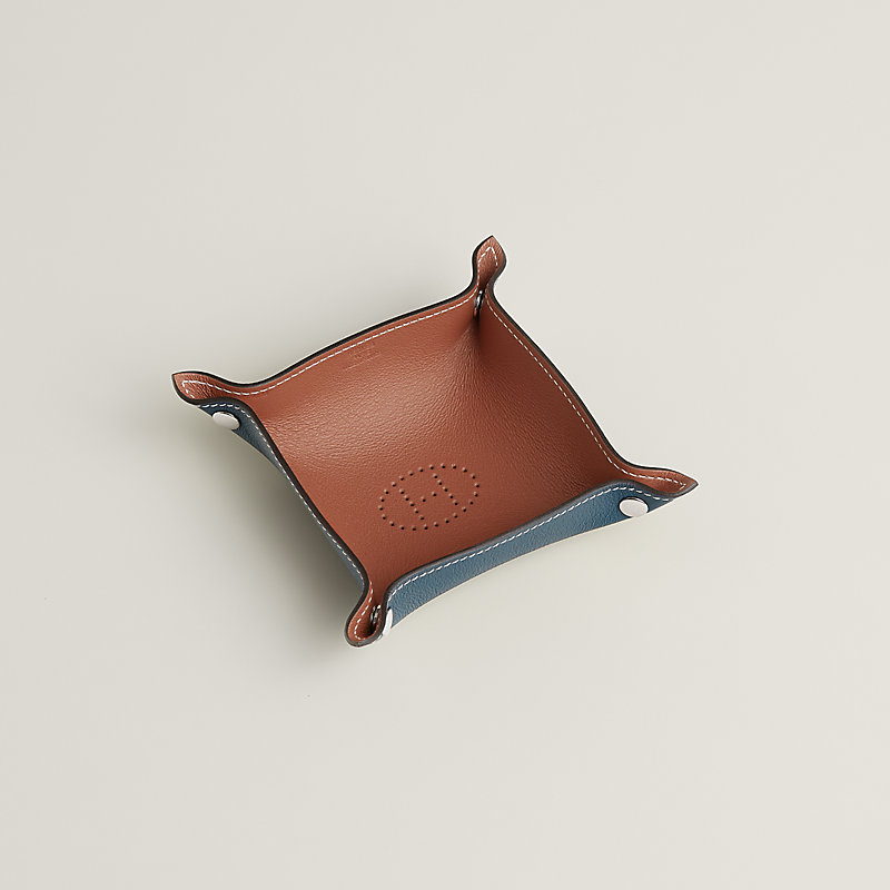 Mises et Relances Desk mini change tray - Orange | Hermès USA